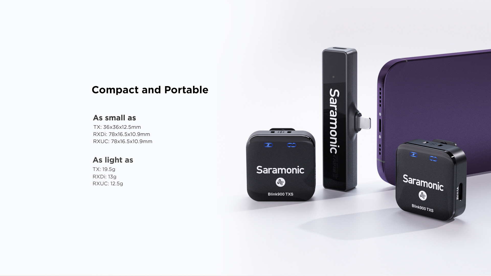 Saramonic Blink500 ProX Wireless microphone