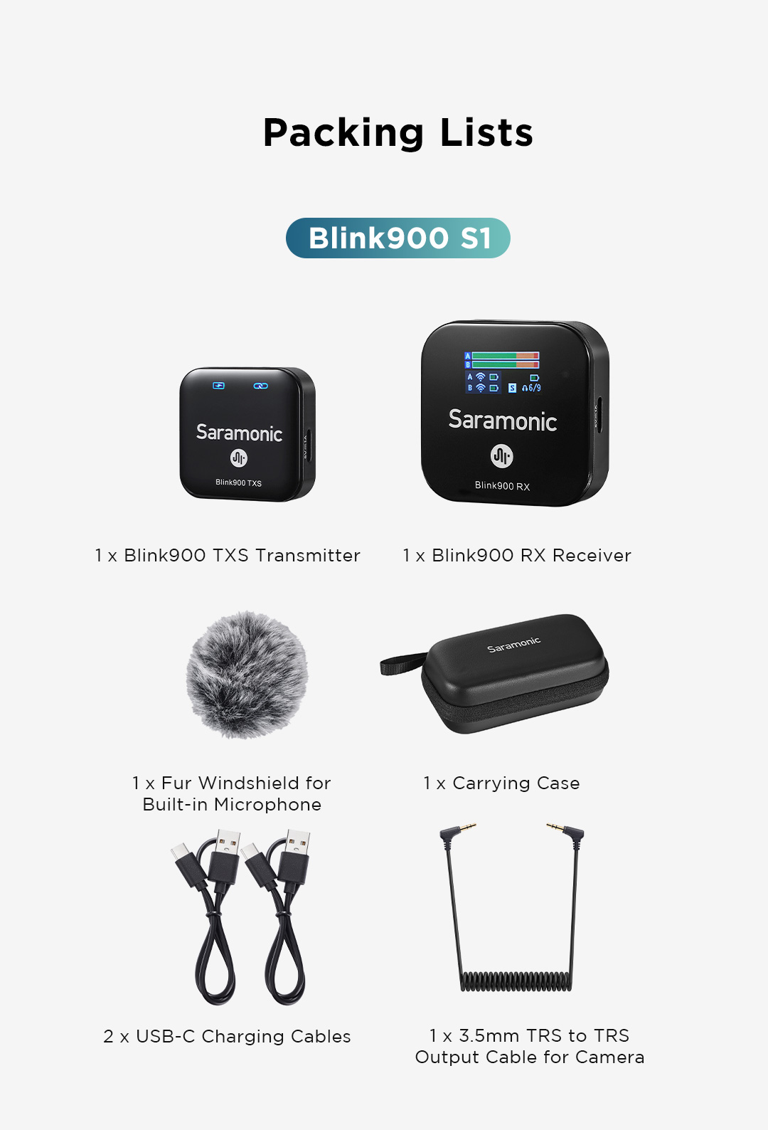 Blink900 wireless microphone system 