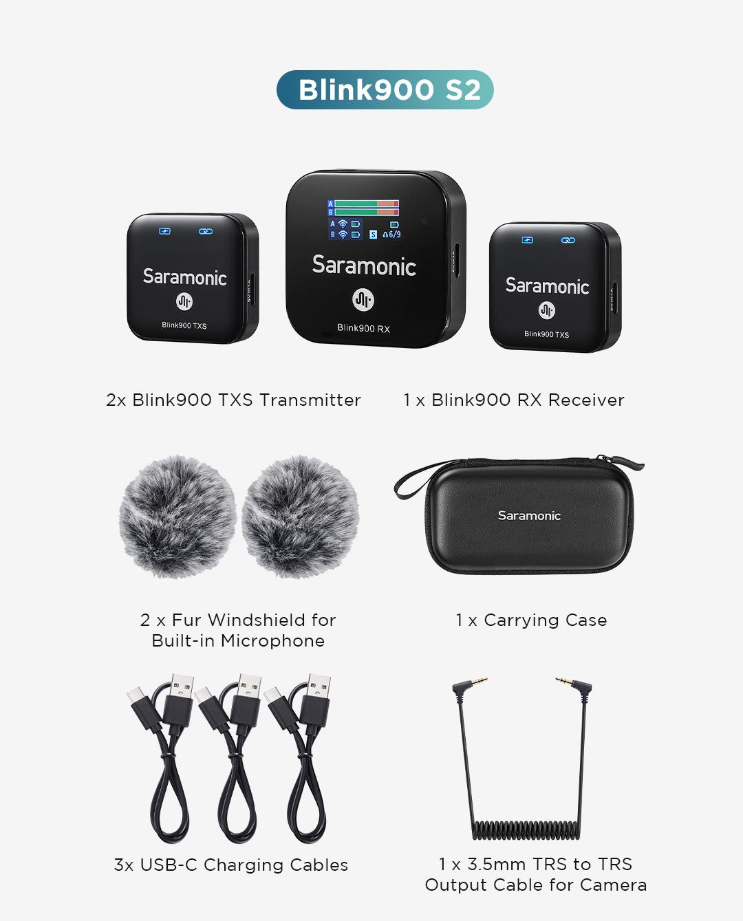 Blink900 wireless microphone system 
