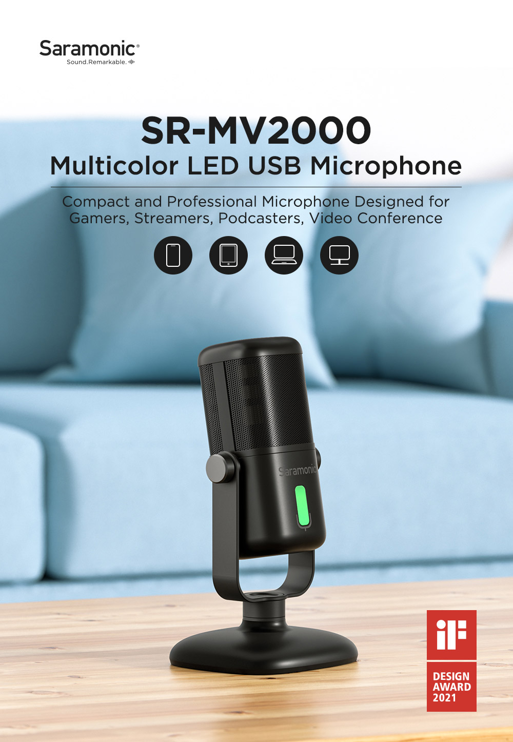 MV2000 USB microphone