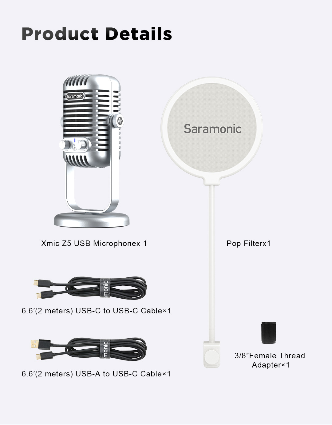 Saramonic Xmic Z5 USB microphone