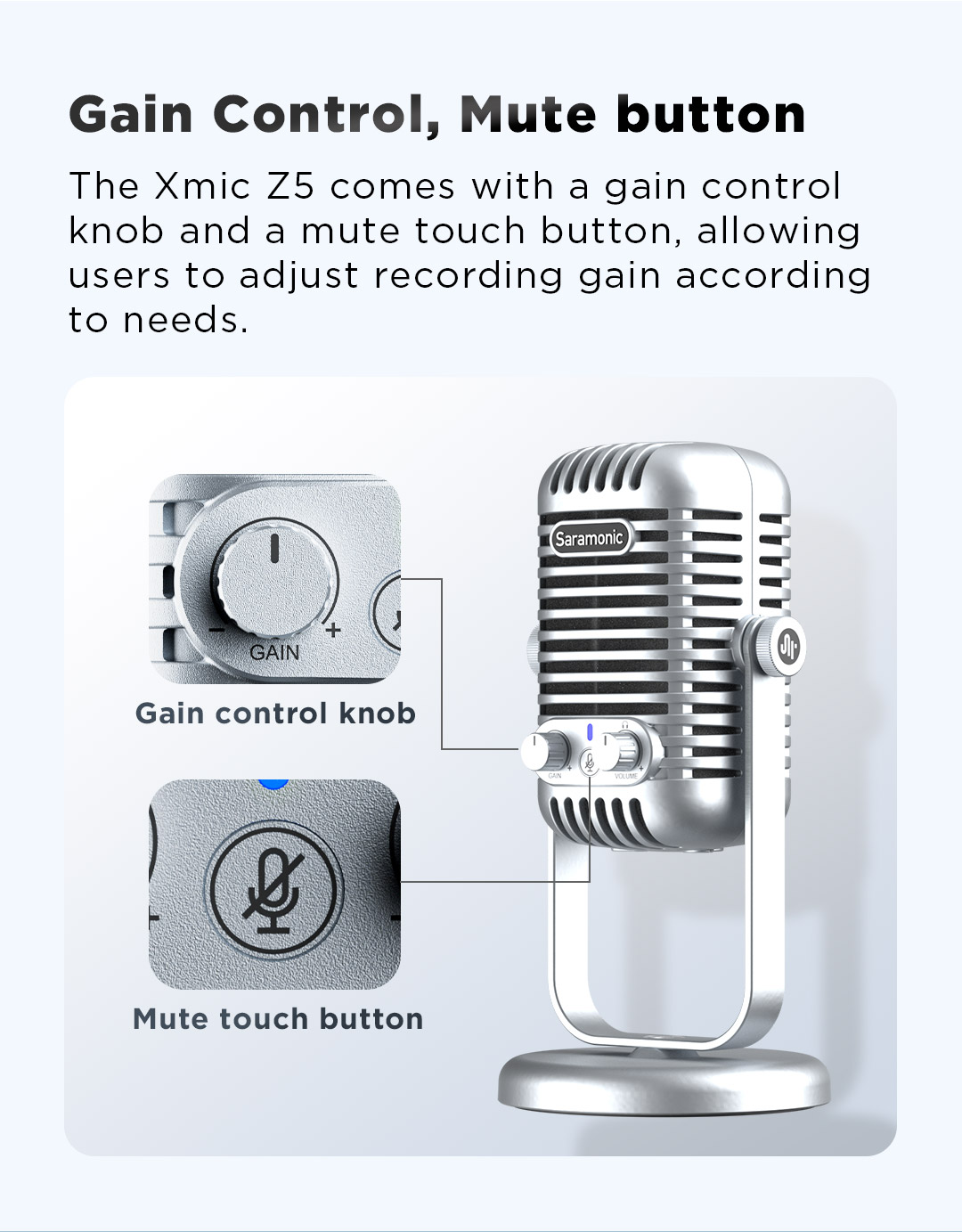 Saramonic Xmic Z5 USB microphone