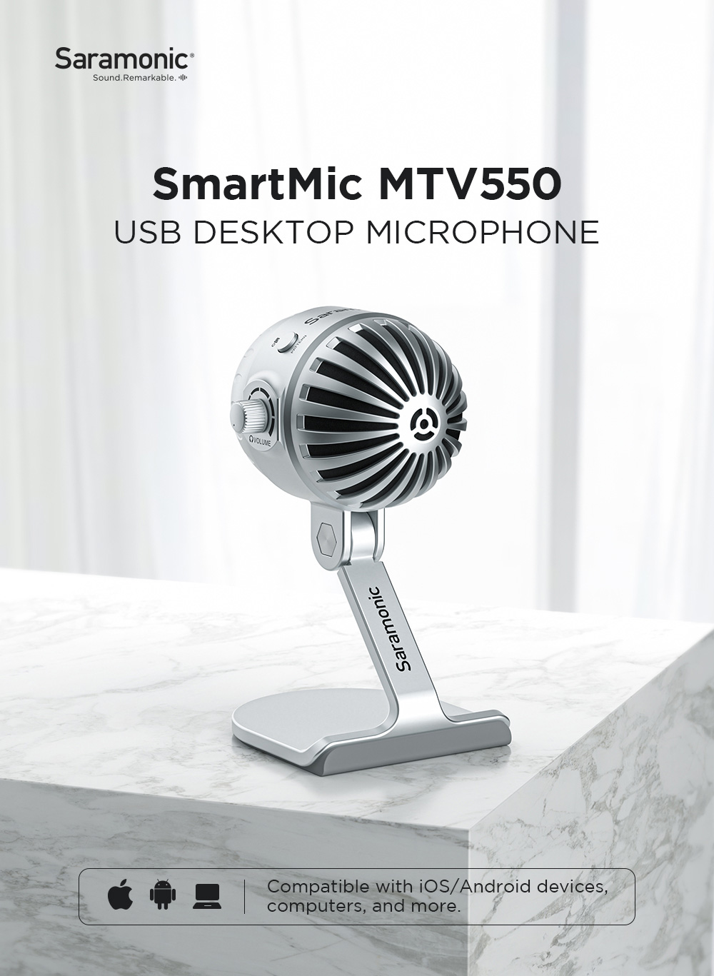 SmartMic MTV550 USB microphone