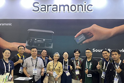 Making Connections: Saramonic at Broadcast Asia 2024